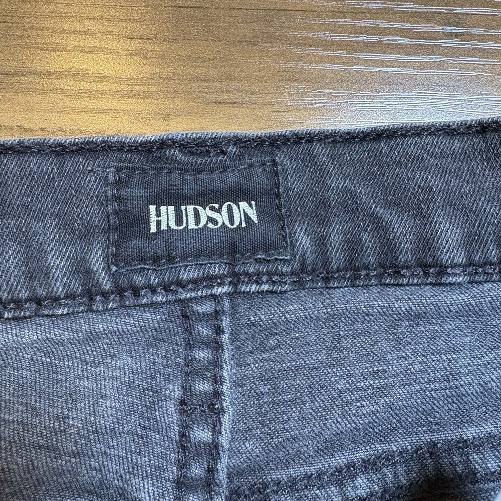 Hudson Women 29 Black Jeans Natalie Midrise Super Skinny Ankle Lyocell Cotton - Picture 16 of 16